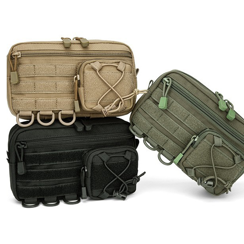 Edc Carry Pouch - Taktik Molle Yatay Yönetici Çantası, Ön
