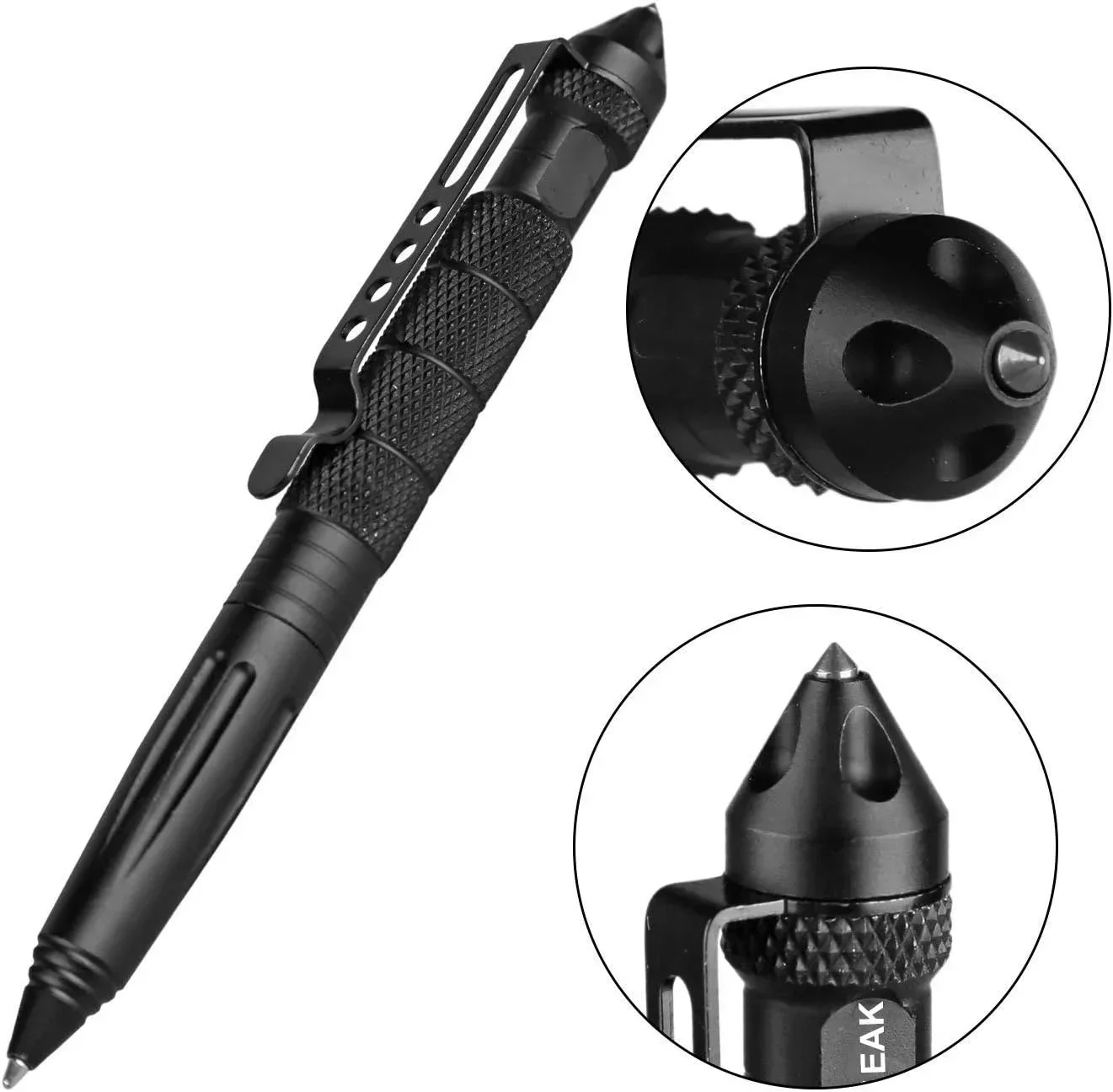 Pen Tactical Glass - Çok Fonksiyonlu Taktik Kalem Kendini Savunma