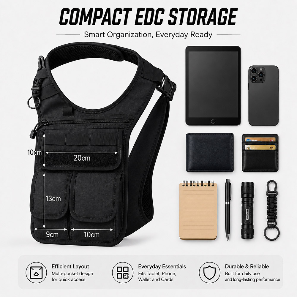QX Taktik Gizli Kol Altı Omuz  - Edc Concealed Carry incelemesi ve fiyatı