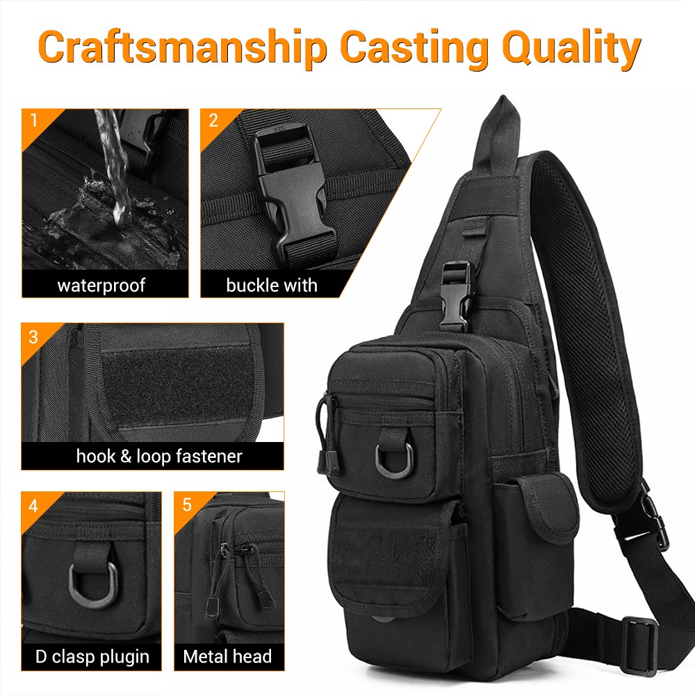 Taktik Tabanca Çantası Silah Ç - Edc Concealed Carry Sling Bag incelemesi ve fiyatı