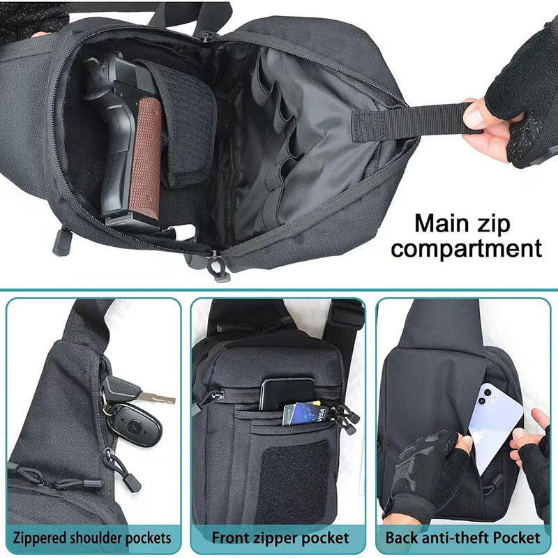 Taktik Tabanca Silah Çantası G - Edc Concealed Carry Sling Bag incelemesi ve fiyatı