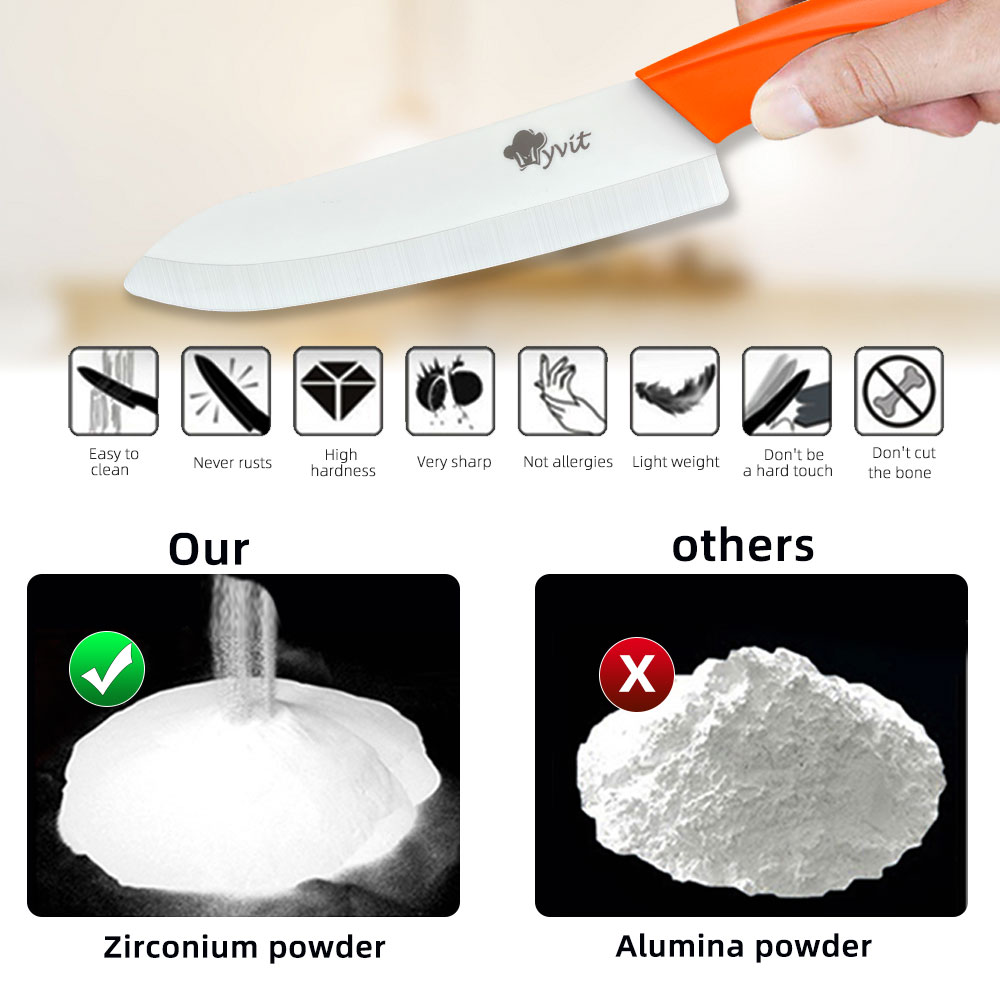 Seramik Bıçak Seti Mutfak Bıça - Pocket Knife Ceramic incelemesi ve fiyatı