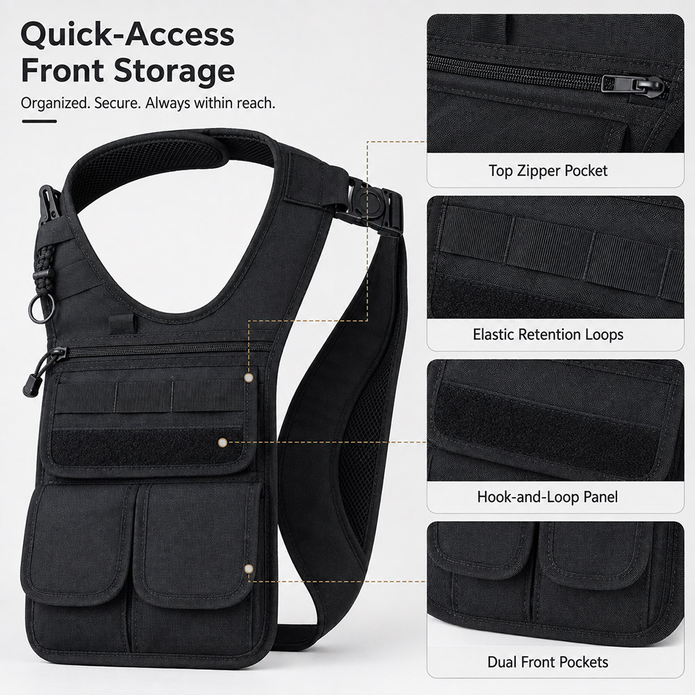 Taktiksel Gizli Koltuk Altı Al - Edc Concealed Carry Sling Bag incelemesi ve fiyatı
