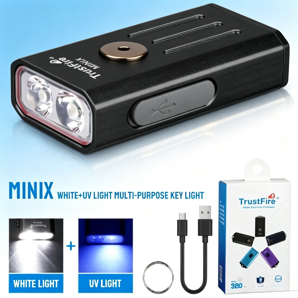 Mini EDC Anahtarlık Feneri 320 - Edc Carry Flashlight incelemesi ve fiyatı