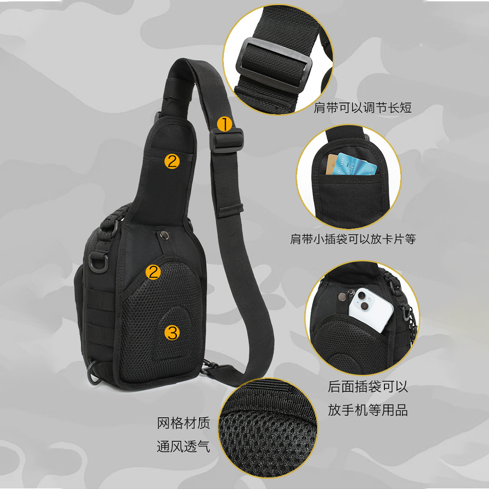 Taktik Askılı Çanta Çok Fonksi - Edc Concealed Carry Sling Bag incelemesi ve fiyatı
